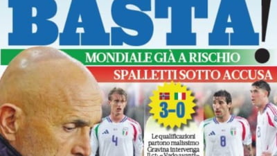 ”Basta!” Presa italiană nu mai suportă umilința. Squadra Azzurra a ajuns să se teamă de Moldova