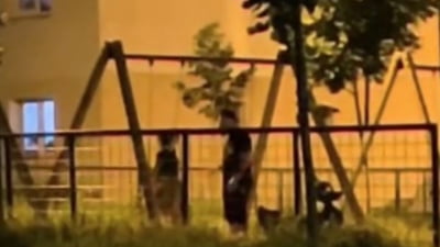 Încă un caz de violență domestică: Bărbat filmat când își bătea soția în fața copilului care se dădea în leagăn VIDEO