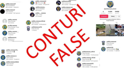 160 de conturi false ale Poliției Române, identificate de MAI pe Tiktok în ziua alegerilor. Atenționările ferme pentru români ale instituției