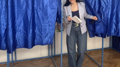 Ana Birchall, fostă candidată la Președinție, acum consiliera lui Bolojan, a votat pentru "o Românie a profesionalismului și a respectului față de lege"