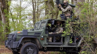 Armata Română se dotează cu o flotă nouă de vehicule, echipate cu sistemul de rachete antitanc Spike