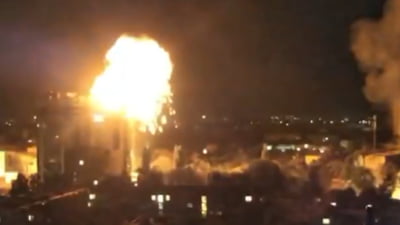 Atac masiv rusesc asupra Kievului. 4 morți, 20 de răniți, clădiri avariate și incendii în mai multe zone ale orașului FOTO/VIDEO