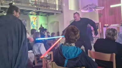 Biserică din Germania, transformată într-un templu Jedi
