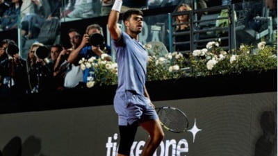 Calificare dificilă pentru Carlos Alcaraz la ATP Roma. Record impresionant stabilit de jucătorul spaniol