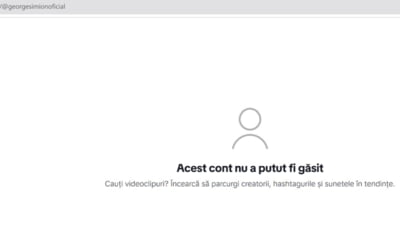 Contul de TikTok a lui George Simion a fost închis. Autoritatea Electorală Permanentă avertizase candidații să înceteze campania electorală