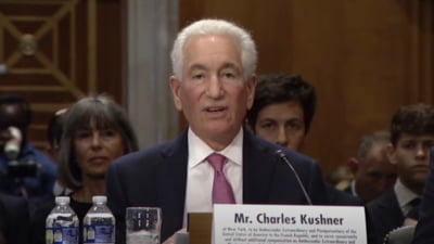 Cuscrul lui Donald Trump devine ambasadorul SUA în Franța. Charles Kushner a fost confirmat în funcție de senatul american