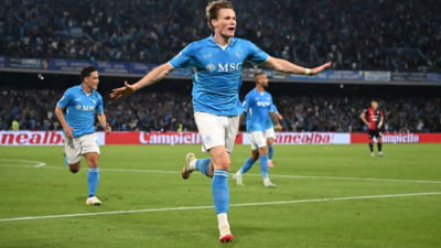Dat afară de Manchester United, a fost ales cel mai bun jucător al sezonului în Serie A
