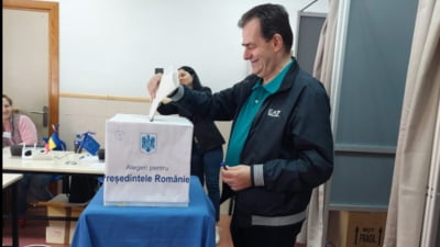 De unde a votat Ludovic Orban la alegerile prezidențiale. „Un eveniment fericit de familie m-a adus pe coasta Atlanticului FOTO