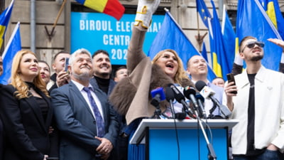 Diana Șoșoacă își îndeamnă susținătorii să voteze cum vor, dar nici cu "globaliștii" și nici cu "persoane care agresează sexual scroafe" VIDEO
