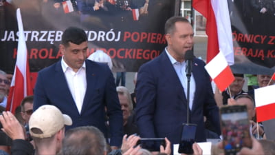 Donald Tusk, premierul polonez, dă de pământ cu George Simion, care a venit în Polonia la un miting electoral al opoziției naționaliste: "Rusia se bucură. Totul este clar"