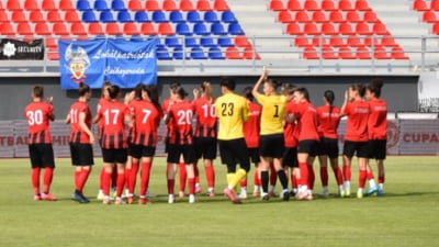 Echipa care a câștigat în premieră Cupa României la fotbal. Victorie clară contra campioanei, în inferioritate numerică