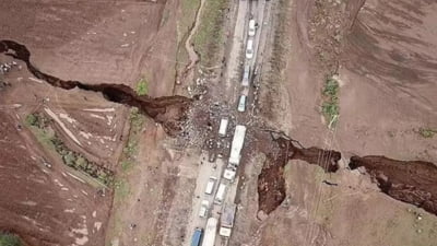 Fenomen din interiorul Pământului, ce lovește dramatic: Unicat în istoria modernă, rupe un continent în două VIDEO