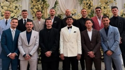 Generația de Suflet a României a ”jucat” la nunta lui Florinel Coman FOTO