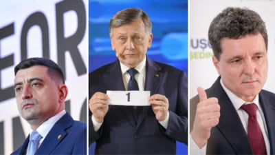 George Simion, în turul 2 cu procentul de 30%, Nicușor Dan a luat 23% și Crin Antonescu a obținut 23% - EXIT POLL Avangarde