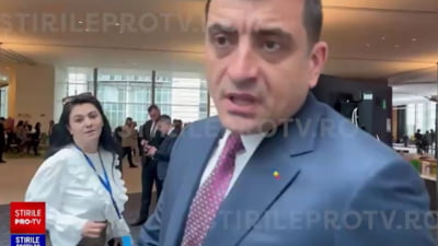 George Simion, derapaj grav la adresa lui Nicușor Dan: „Un candidat care e autist, săracu'!". Nou scandal cu presa, la Bruxelles VIDEO