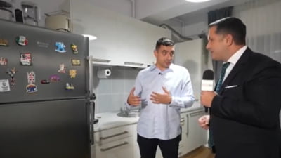 George Simion face marketing și cu propriile case. Cum s-a expus public cu un apartament de 50 mp, când are la dispoziție încă unul, cu o suprafață de cinci ori mai mare