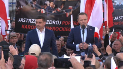 George Simion nu a venit la dezbaterea electorală de la Antena 3. A zis că pleacă să discute cu "un președinte din UE", dar adevărul este altul. Unde a fost, de fapt, Simion VIDEO