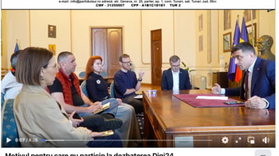 George Simion publică un clip video în care ia la rost conducerea Digi24. „Vreți să mă chemați să mă umiliți, să vă fac și rating” VIDEO
