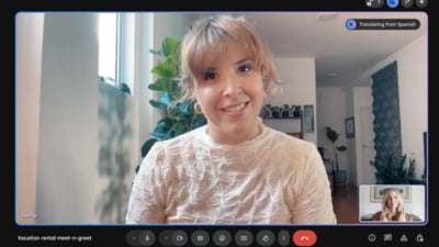 Google Meet primește traducere vocală în timp real. E ca și cum ai avea un translator personal în cască