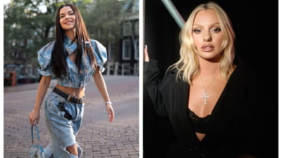 INNA și Alexandra Stan, moment inedit pe scena din Amsterdam. Cum și-au surprins artistele publicul