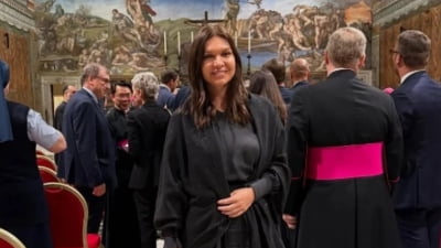 Imagine unică de la Vatican, cu Papa Leon și Simona Halep. Reacția româncei FOTO