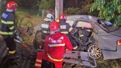 Impact violent în Neamț. Un tânăr de 19 ani și-a pierdut viața. Alte două persoane au ajuns la spital cu răni grave