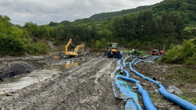 Investiție de urgență de 300 de milioane de lei pentru rezolvarea situației de fond la Salina Praid. "O să folosim inclusiv drone subacvatice ca să facem studii"