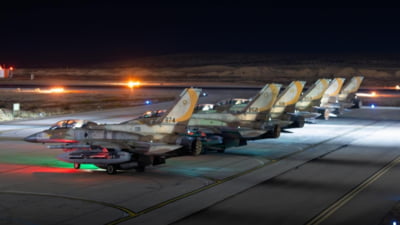Iordania își deschide spațiul aerian pentru ca avioanele israeliene să distrugă dronele iraniene trimise ca răspuns la atac VIDEO