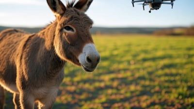 Măgarul anti-dronă, noua „armă secretă” a Rusiei. Imaginile fac senzație pe Internet FOTO
