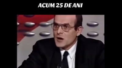 Mesajul lui CTP înainte de turul 2, reciclat din anul 2000: ”Vă spun că NU este Ion Antonescu sau Nicolae Ceaușescu” VIDEO
