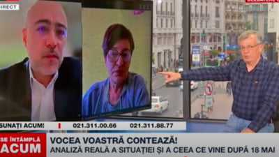 Momentul în care un antreprenor izbucnește în lacrimi în timpul unei emisiuni în direct. „Sunt încărcat de frică, nu dați foc României” VIDEO