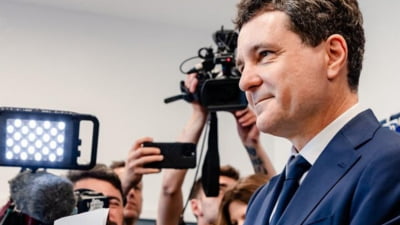 Nicuşor Dan, optimist în plin haos economic: „Nu există motiv de panică financiară”. Ce zice despre dezbaterile cu George Simion: „E o veste bună”