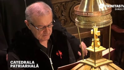 Patriarhul Daniel a interzis ca Gigi Becali să mai cânte în strana Catedralei Patriarhale din București. Măsura vine după mai multe recalmații făcute de credincioși VIDEO