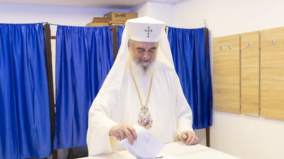 Patriarhul Daniel a mers să voteze, pentru primul tur al alegerilor prezidențiale