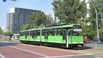 Pieton lovit de tramvai, în Capitală. Liniile 1 și 10 au fost blocate