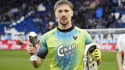 Portarul român luptă pentru salvarea de la retrogradare. Radu și-a salvat echipa în meciul din Serie A