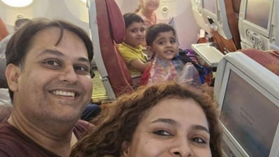 Povestea unei familii aflate la bordul avionului Air India. Poza postată cu doar câteva momente înaintea tragediei