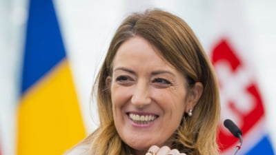 Președinta Parlamentului European, felicitări în limba română pentru Nicușor Dan: "Aștept cu nerăbdare să colaborăm pentru o Europă mai inteligentă"