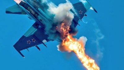 Premieră mondială în războiul din Marea Neagră: Ucraina anunţă că a distrus un avion de vânătoare rusesc cu o dronă navală