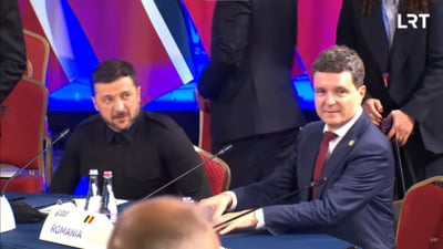 Prima întrevedere dintre Nicușor Dan și omologul său ucrainean, Volodimir Zelenski. „România este foarte importantă”