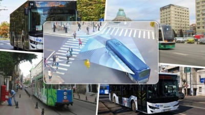 Primul oraș din România cu autobuze asistate de AI. Mijloacele de transport în comun, echipate cu sisteme inteligente de avertizare și asistență anticoliziune