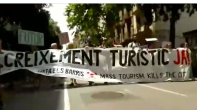 Proteste masive în cele mai căutate destinații de vacanță din sudul Europei. Localnicii nu mai vor turiști. „Vacanţele voastre, nenorocirea mea”