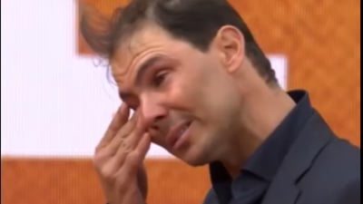 Rafael Nadal, în lacrimi la Roland-Garros. Surpriza uriașă de care a avut parte VIDEO