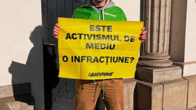Reacția Greenpeace după acuzațiile lansate de Sebastian Burduja: ”Intimidarea prin justiție a societății civile trebuie documentată, înțeleasă și expusă”
