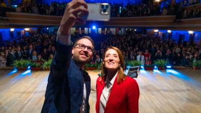 Roberta Metsola, despre încrederea în conducători: „Nu am nimic cu cei care spun că nu mai cred în politicieni. Am o problemă cu liderii care nu reuşesc să îi convingă” FOTO/VIDEO