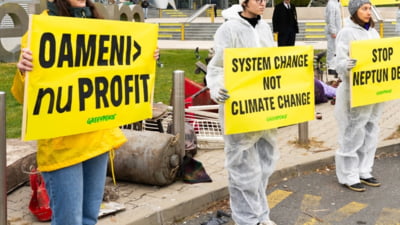 Romgaz renunță la procesul împotriva Greenpeace România. „Și-au dat seama că pierd sigur acest proces și acum pretind că acționează cu bună-credință”