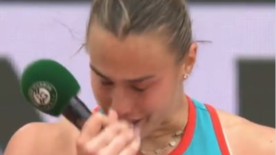 Sabalenka nu s-a putut abține după finala de la Roland-Garros: ”Doare foarte tare!” VIDEO