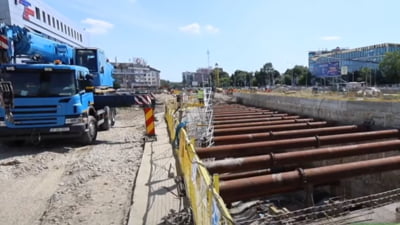 Stadiul lucrărilor la M6, metroul de Otopeni. Două săpătoare de tunele sunt operaționale VIDEO