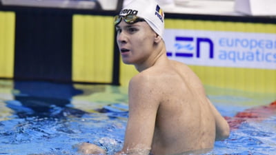 Tânăra speranță a natației românești: vrea să îi calce pe urme lui David Popovici, dar are ca idol un fotbalist