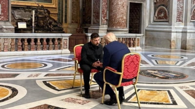 Trump califică întâlnirea cu Zelenski de la Vatican drept ”moment de consolare”. Cine l-a convins pe președintele american să se răzgândească în privința lui Putin